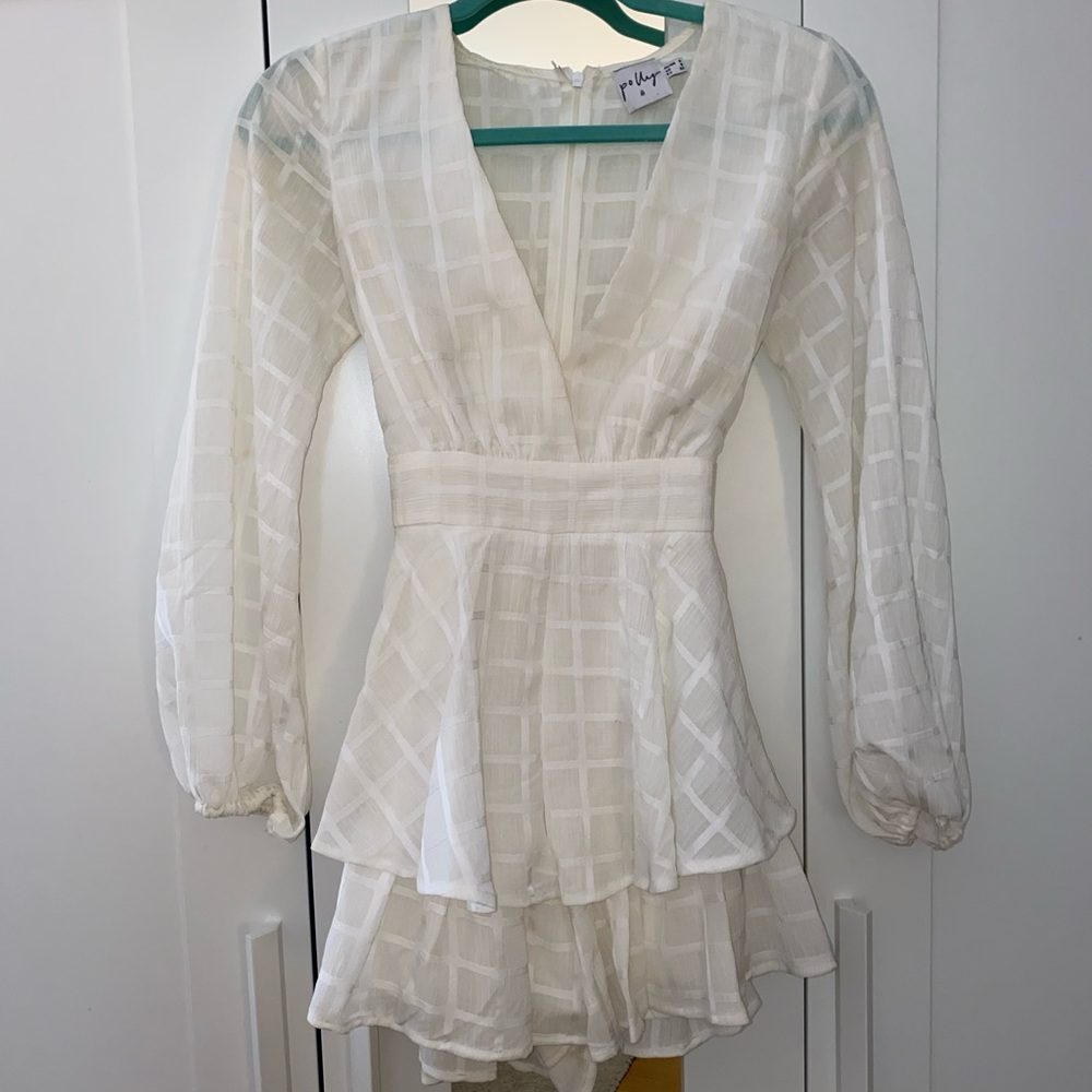 Princess Polly White/Cream Romper